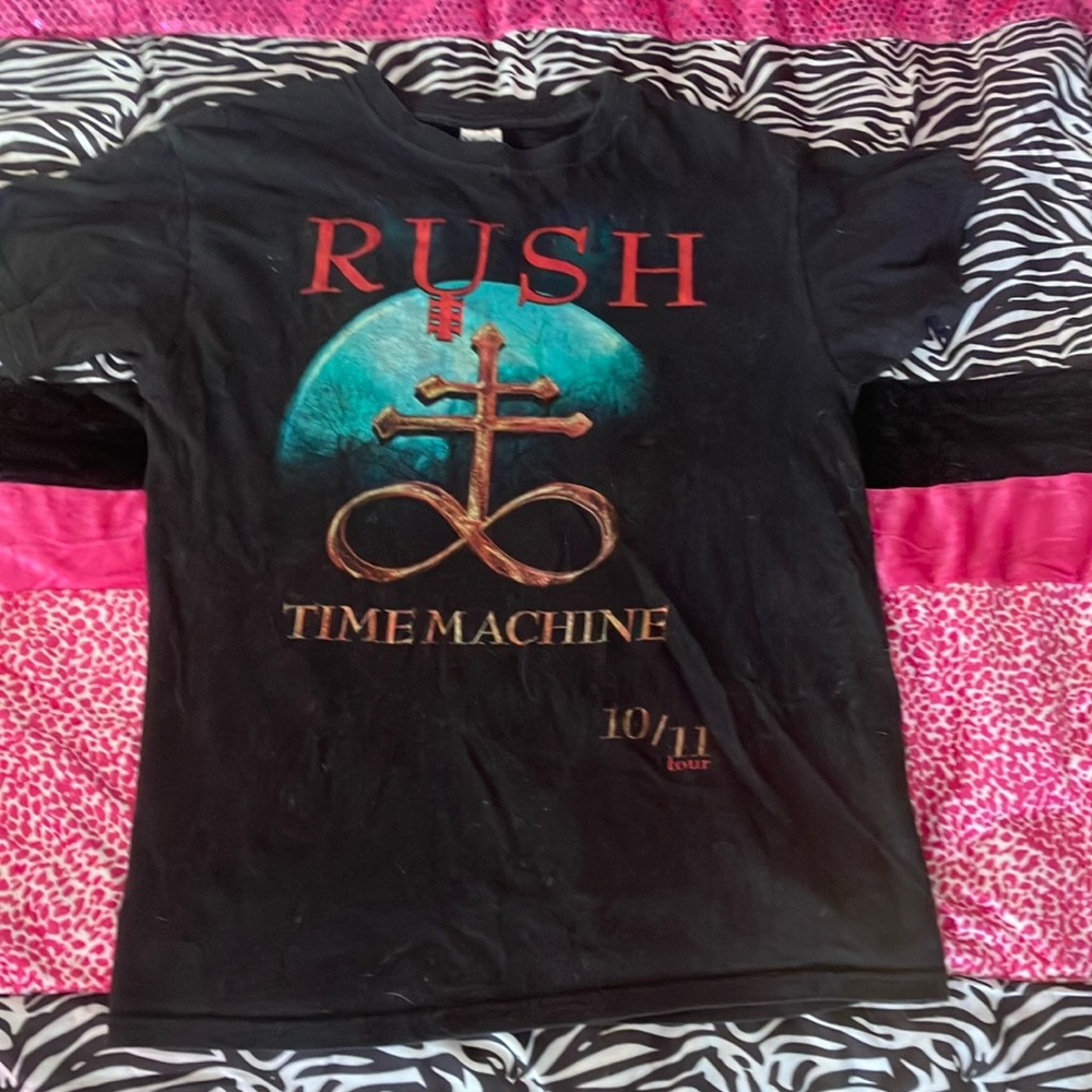 Rush tour band t shirt